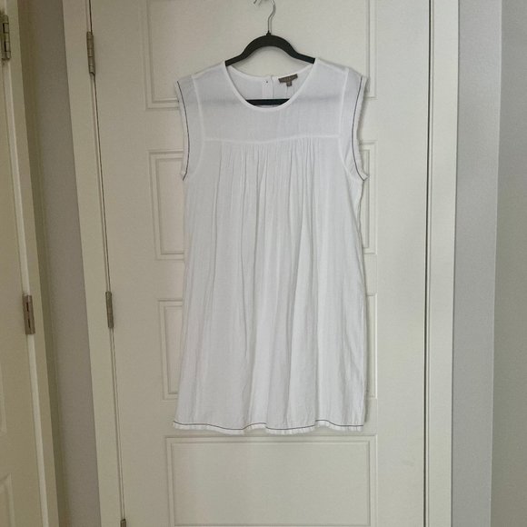 LILLA P CAP SLEEVE DRESS WHITE SIZE M NWT - Picture 7 of 16